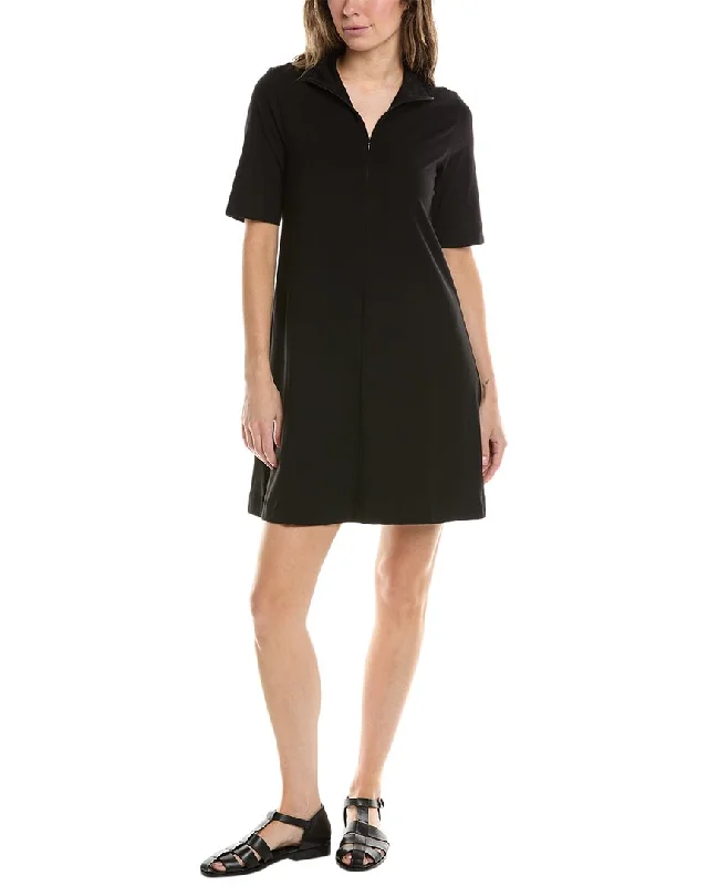 ATM Anthony Thomas Melillo Zip Front Mini Dress