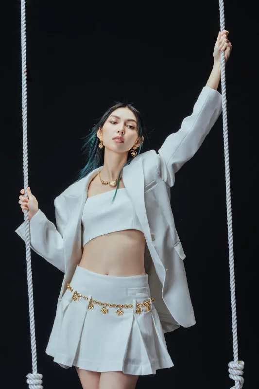 Metallic White
