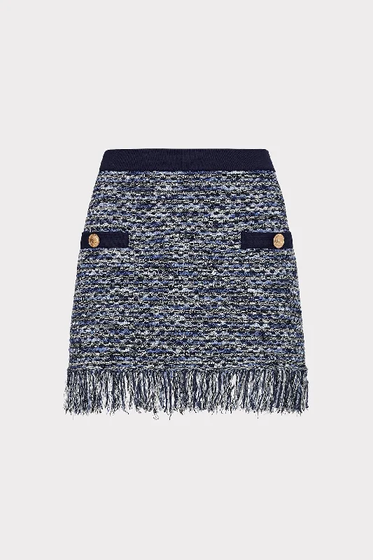 Kali Textured Knit Mini Skirt