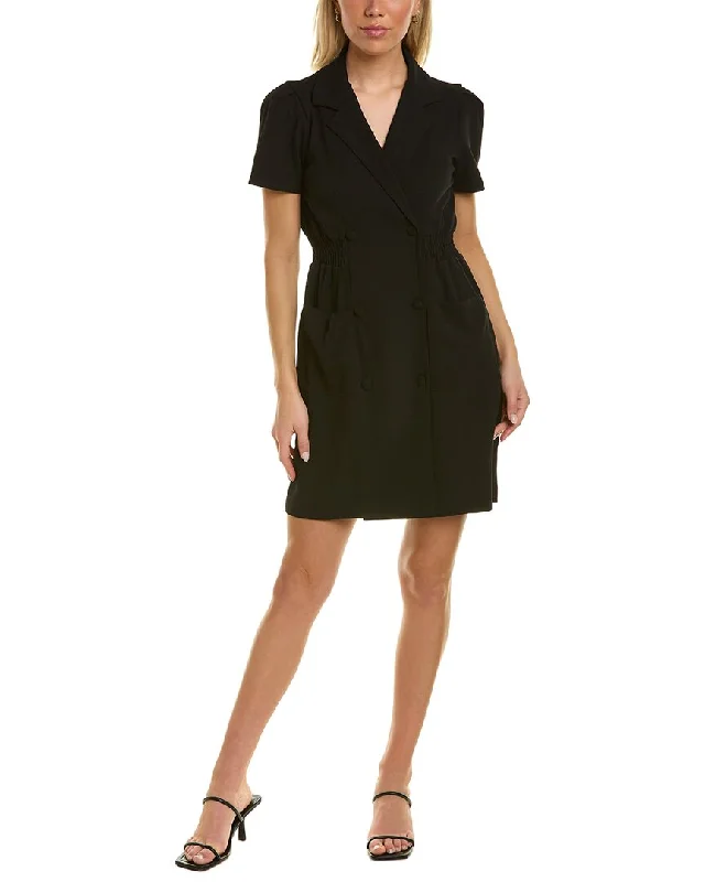 MAISON TARA Scuba Mini Dress