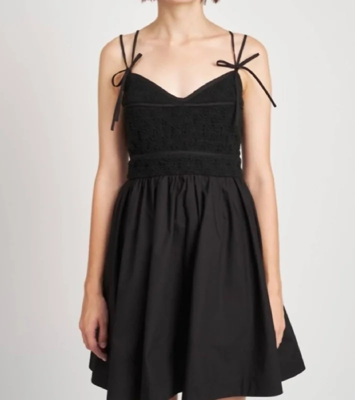 Monti Mini Dress In Black