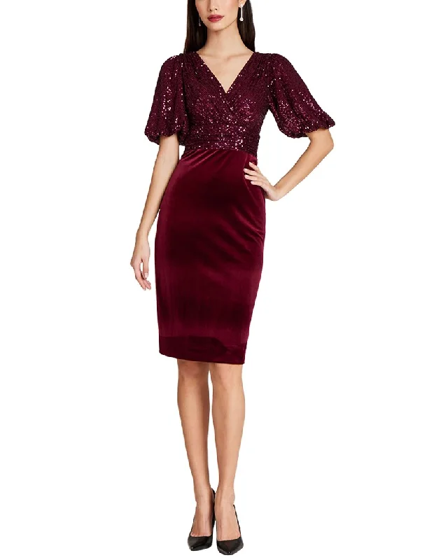 Teri Jon by Rickie Freeman Special Occasion Short Printed Dress