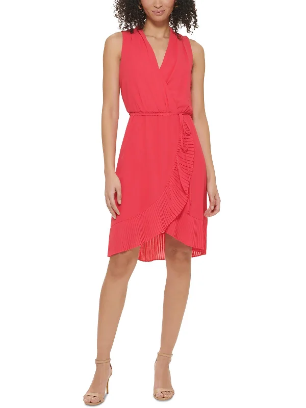 Womens Chiffon Wear To Work Dress