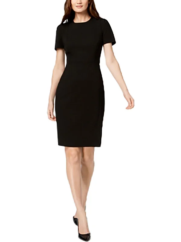 Womens Office Mini Sheath Dress