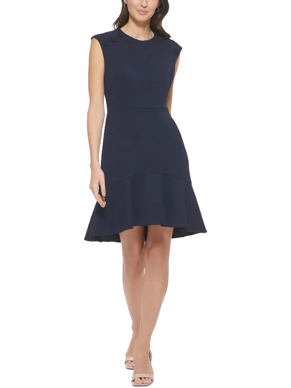 Womens Work Knee-Length Wear To Work Dress
